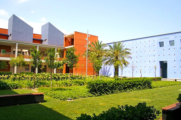 Der Campus Gandia der Universitat Politècnica de València (UPV) in Spanien